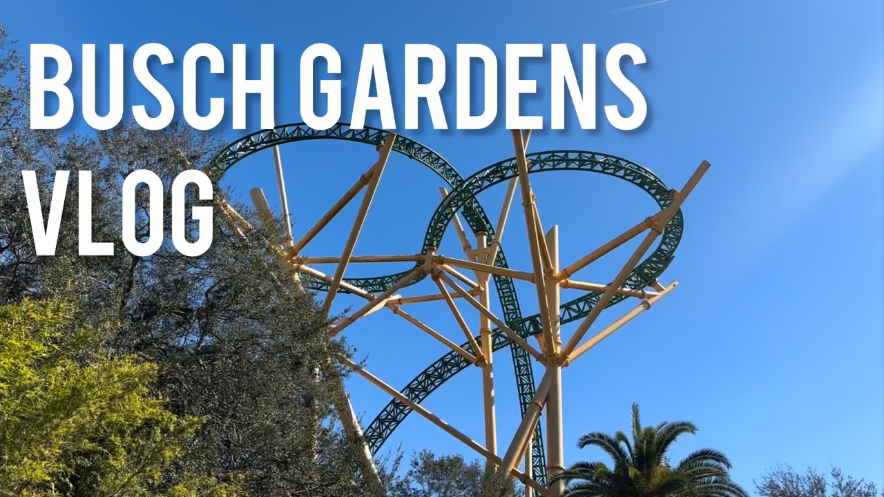 A Day At Busch Gardens Tampa | Cheetah Hunt Closed Again