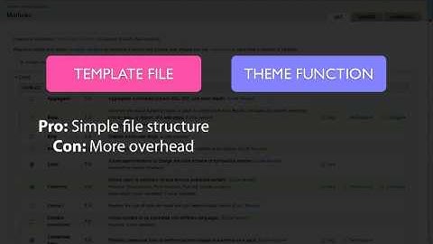 7. How to decide when to use a theme function or template file (a Drupal how-to)