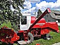 Обзор комбайна  massey ferguson 430 аналог sampo 600