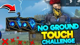 Freefire But I Can't Touch Ground 😵🥴💥💫 Challenge