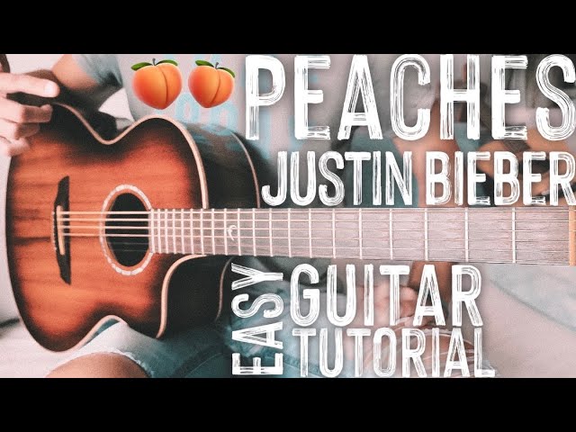 Peaches - Justin Bieber #violao #guitarra #auladeviolao