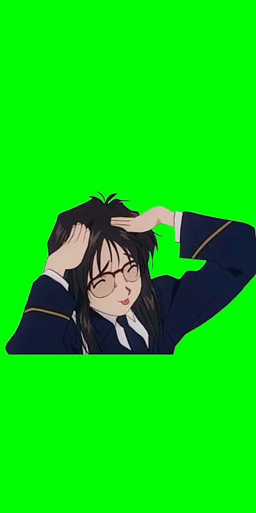 Ah, Eto... Bleh! meme - Green Screen - You're Under Arrest