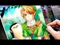 【WATERCOLOR PAINTING】The Legend of Zelda - Link