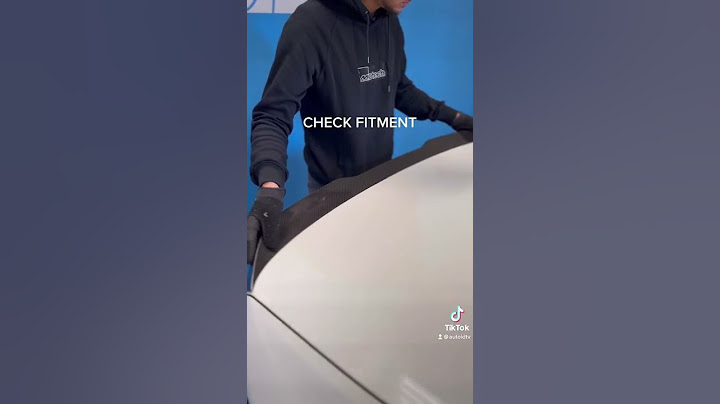 How to fit a spoiler lip in 15s