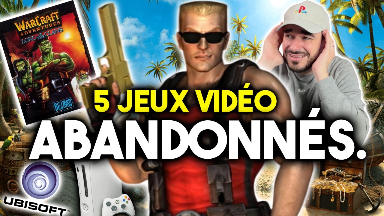 5 jeux vidéo PERDUS POUR TOUJOURS ! (c'est très triste)