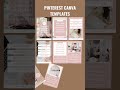 Pinterest Pin Designs Canva Templates Viral Pins For Bloggers Clickworthy Pinterest Pins 