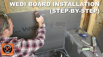 Wedi Board Installation for Fundo Primo Shower (Step-by-Step)