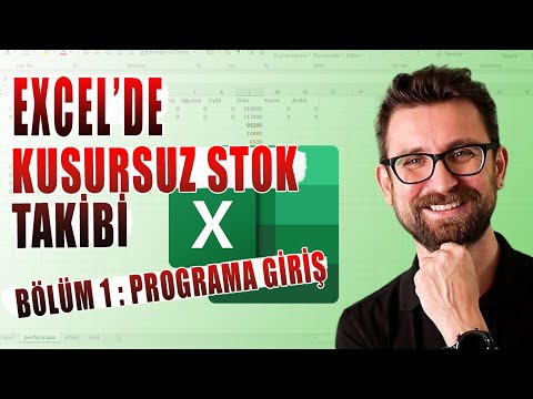 Excel’de Stok Takibi - Çoketopla, Çokeğer, Eğerhata, Düşeyara formülleri ve makro kodu kullanımı.