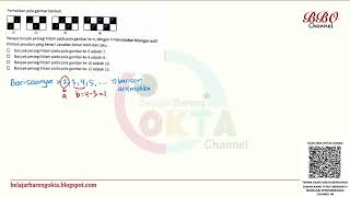 Solving Visual Pattern Problems | Find the Number of Black Squares in Pattern n