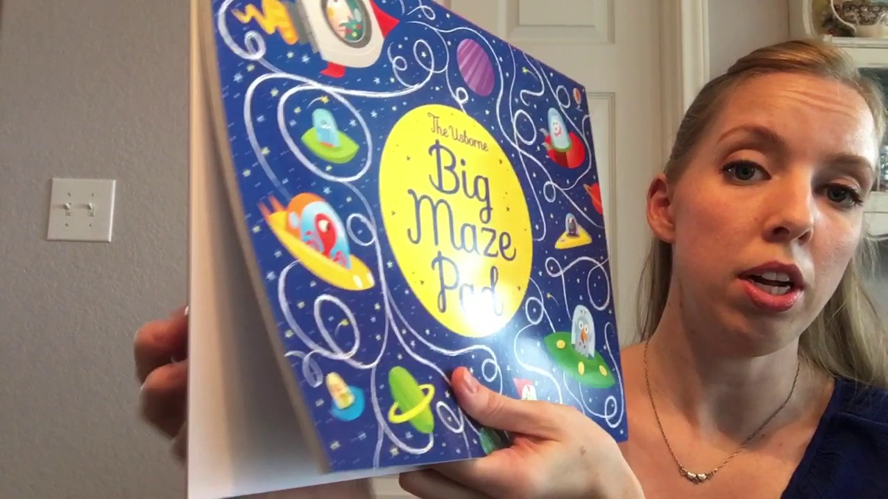 The Usborne Big Maze Pad