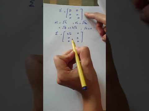 Singular value decomposition