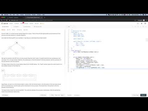LeetCode 426. Convert