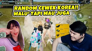 Random CEWEK KOREA Awalnya Gak Mau Pas Knock Minta Di SENTUH | PUBG Mobile