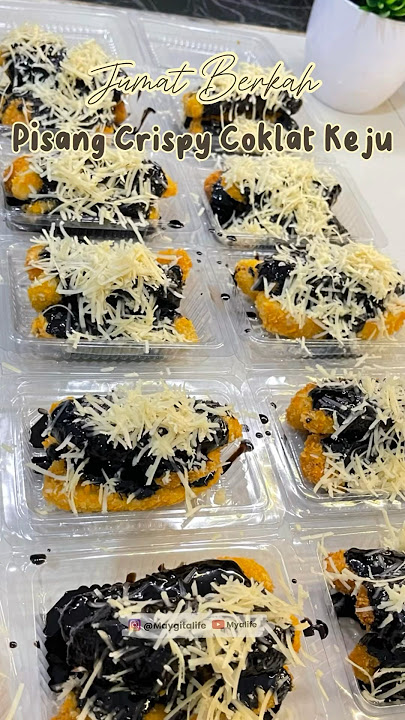 Pisang crispy coklat keju #pisangcrispy #takjil #jumatberkah