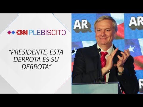 Plebiscito 2022: Discurso de José Antonio Kast tras triunfo del Rechazo