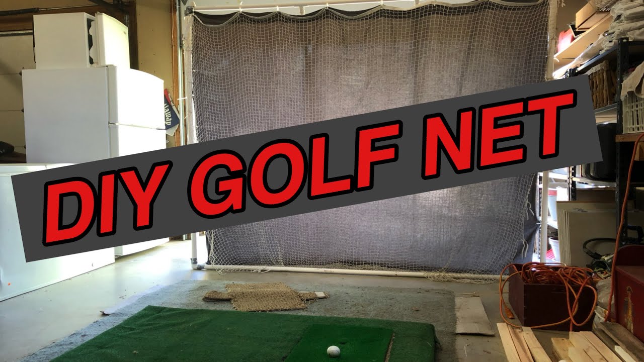 ⛳️HOW TO BUILD YOUR OWN GOLF NET - FULL VIDEO 