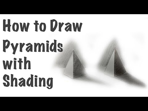 Comment dessiner pyramides avec Ombrage