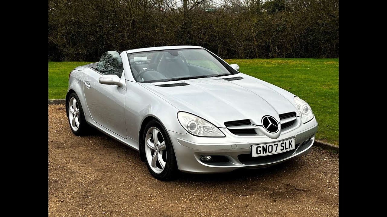 2007 MERCEDES SLK 350 AUTO YouTube