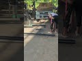 sebelum jalan KK empat lagi wirding tiang bolasepak