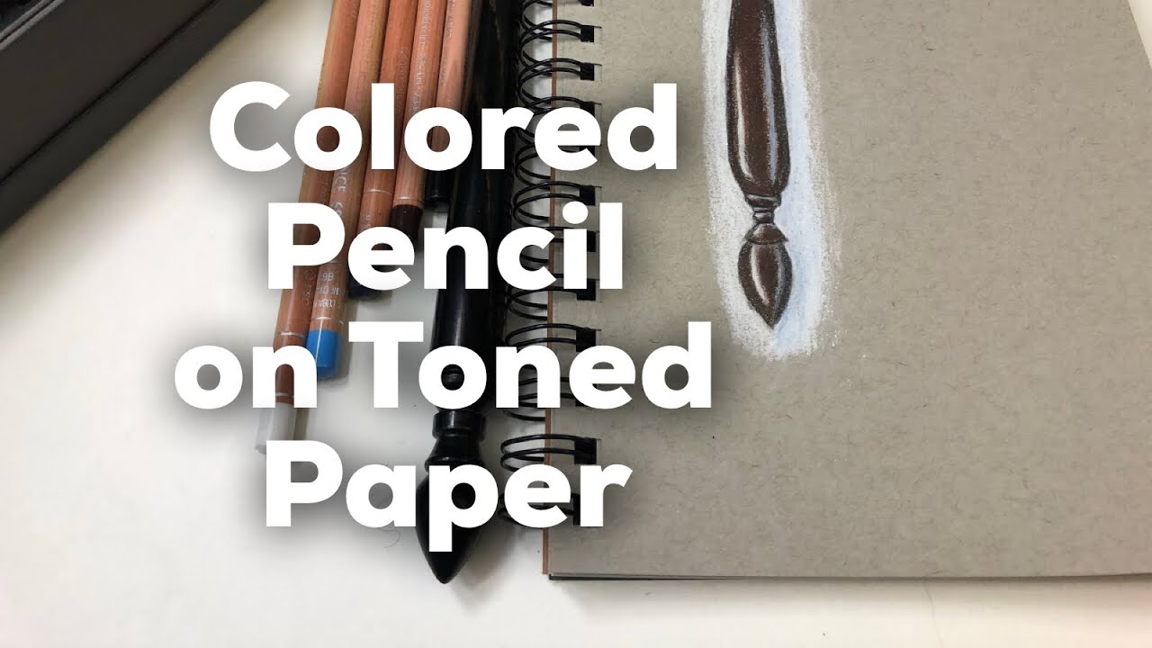 Strathmore Toned Gray Paper Review!* Drawing with Colored Pencils!* 