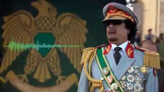 Last audio recording of the Muammar Gaddafi Libyan Leader to his family before he was killed