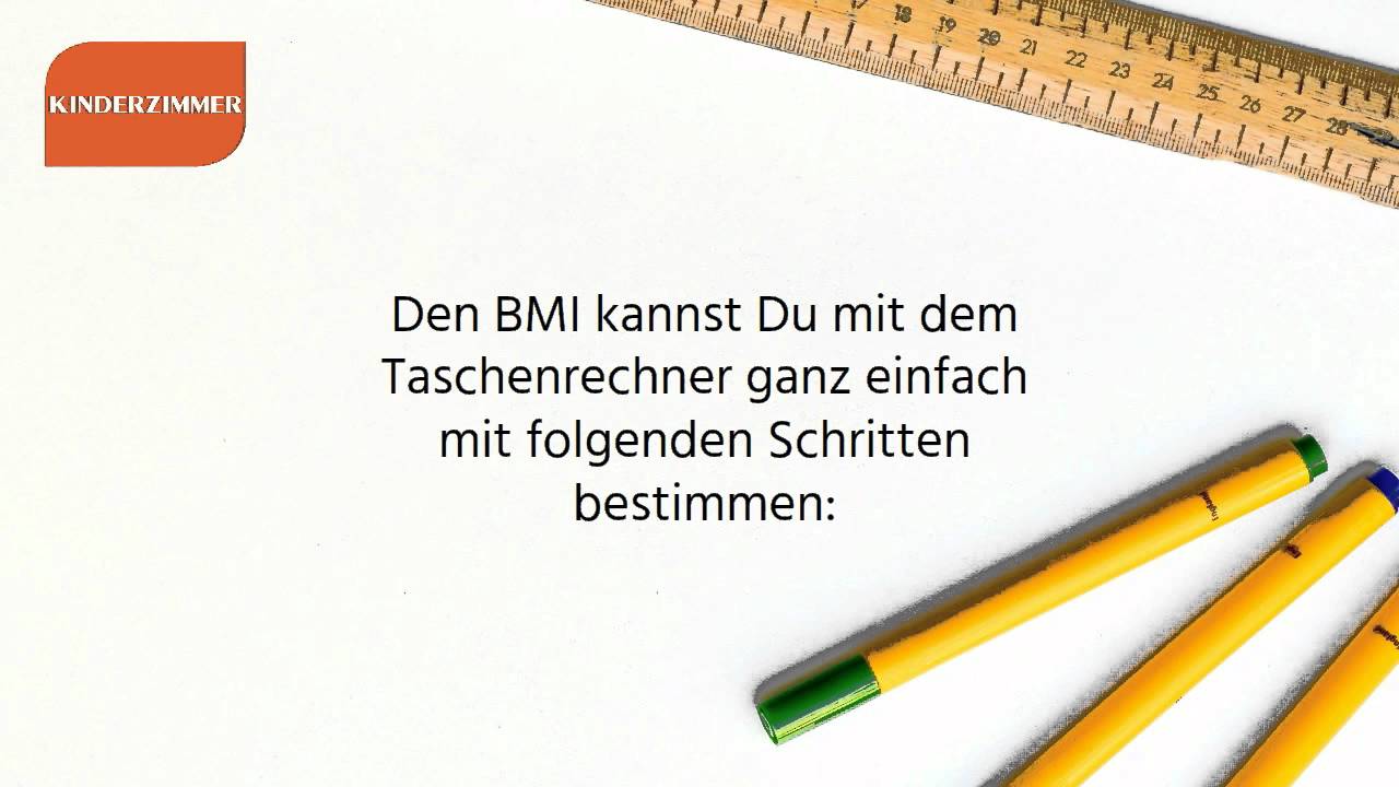 BMI berechnen leicht gemacht! YouTube
