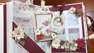 Christmas In The Country Mini Album Tutorial - pt3 CCC DT Project