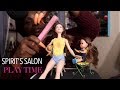 TRIDENT ASMR FLAT IRON BARBIES HAIR CUT TRIM CHEWING GUM