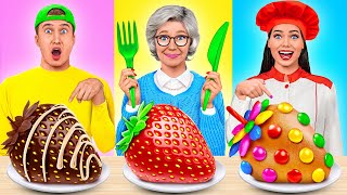 Reto De Cocina Yo vs Abuela | Batalla Épica De Comida de Multi DO Challenge screenshot 4