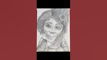 Krishna Bhagwan Shading Tutorial || Final Part || #art #drawing #shorts #ytshorts #vlog