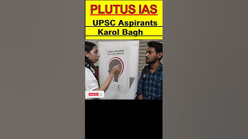 UPSC Aspirants in karol bagh | Plutus ias review by student #upsc #upscaspirants #shorts #review