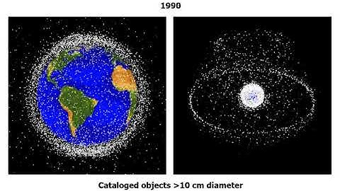 Space Junk! See how much orbital debris has grown since 1960