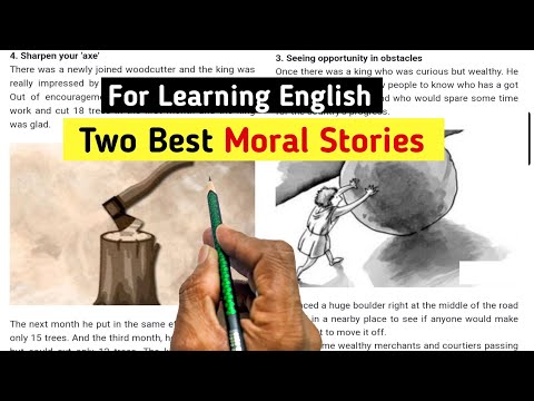 Two Best Moral Stories||English Reading||English Story || English padhna kaise sikhe?