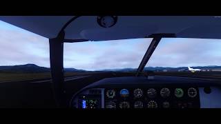 P3Dv4.2 KMFR Landing, A2A Comanche 250