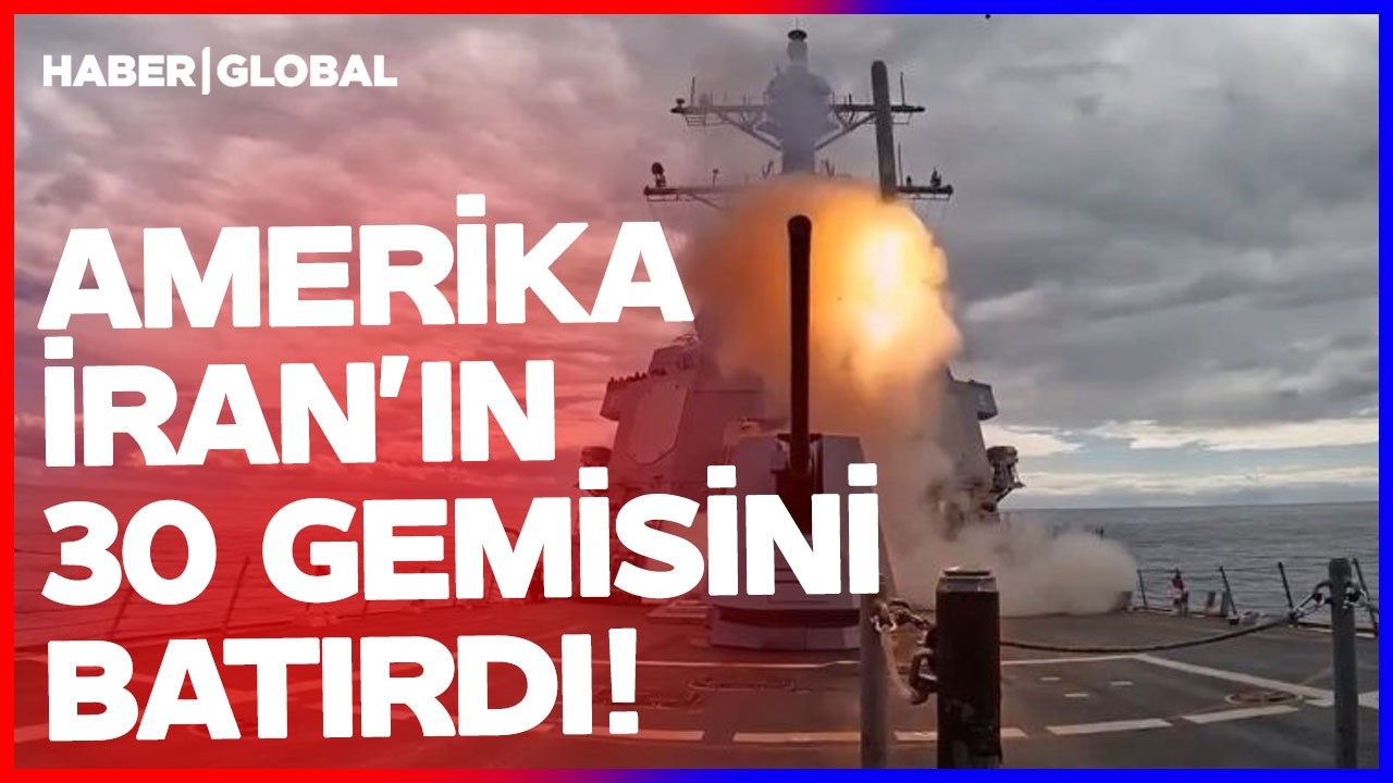 AMERİKA İRAN'IN 30 GEMİSİNİ BATIRDI! Savaş Bambaşka Bir Boyuta Taşındı