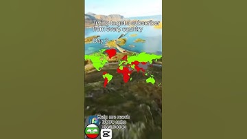 Trying to get a subscriber from every country Day 2 #europe #like #map #subscribe #mapping