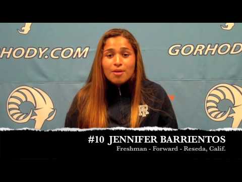 URI Women's Soccer - Jennifer Barrientos