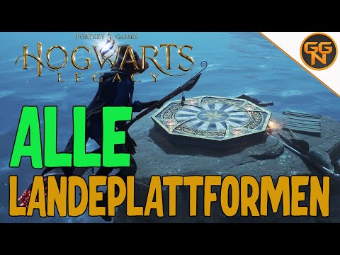 Hogwarts Legacy: Guide - Fundorte Alle Landeplattformen - Herausforderung meistern