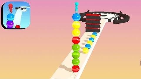 Stack rider 3d walkthrough gameplay Android iOS,