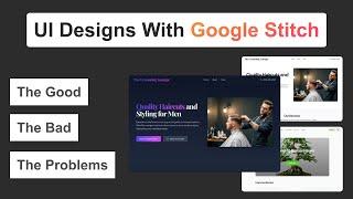 How To Use Google Stitch |  UI Design FAST with Google Stitch – Real‑world Use & Fixes!