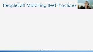 2022 PeopleSoft Reconnect: 18. Best Practices in Match Exception Processing screenshot 2