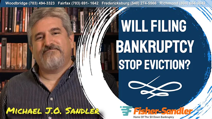 Will Filing Bankruptcy Stop Eviction? - Fisher-Sandler - Virginia Bankruptcy Attorneys