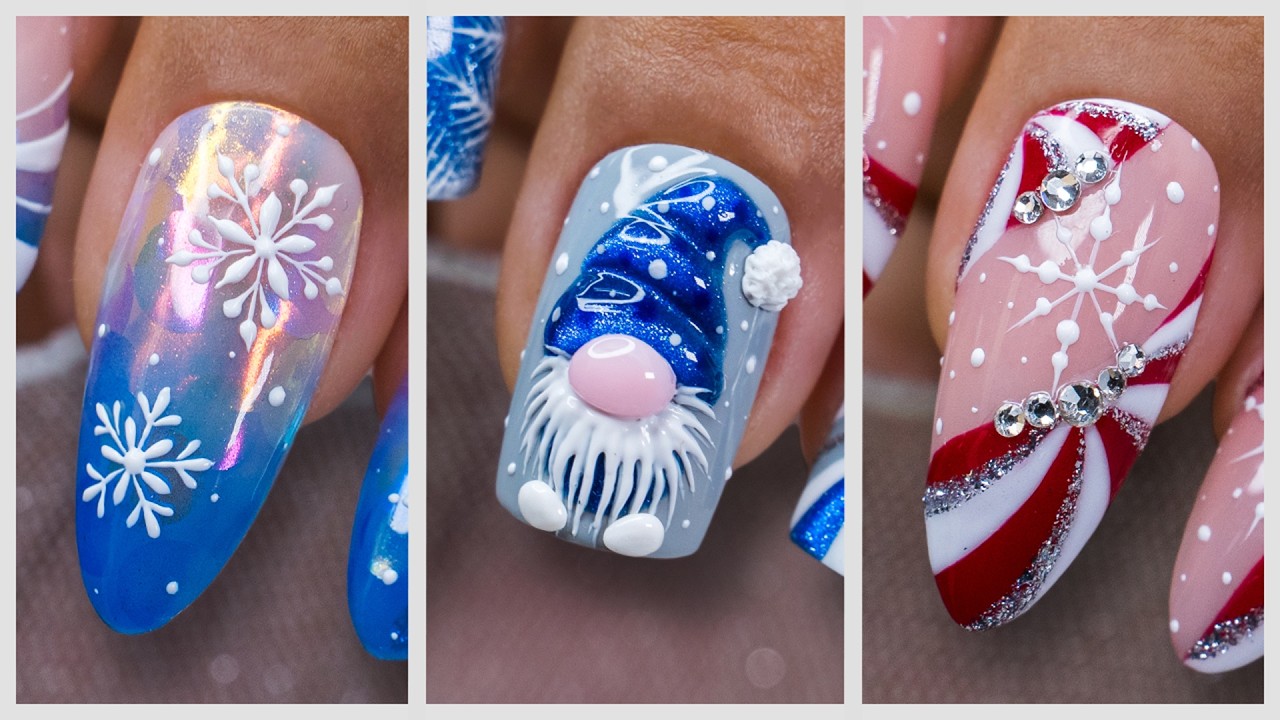 Christmas Nail Art 2025 | Best Winter Holiday Compilation🎄 - YouTube