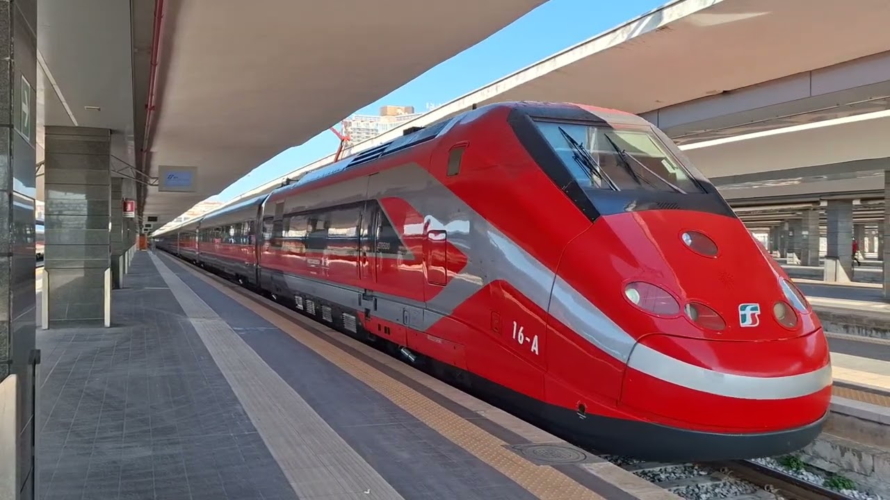 🇮🇹 FS Trenitalia ETR 500 16 | Frecciarossa 9310 Napoli – Torino | Napoli C-le 07.09.2025