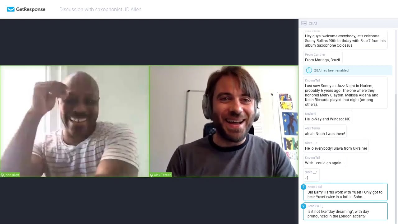 Discussion with JD Allen