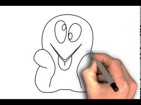 Drawing Fred Pocoyo | Dibujo Fred pulpo Pocoyo - YouTube