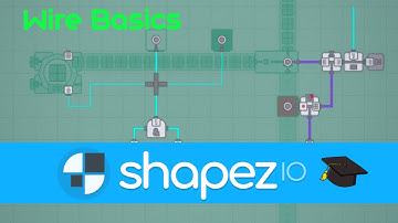 Shapez.io Alpha-Wire basics