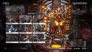 Warframe - Glitch Time [Headless Frame Changing On Characters Selection]