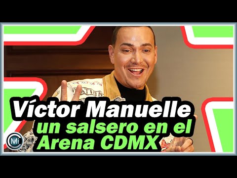 El boricua Víctor Manuelle se convierte en el primer salsero en pisar la Arena CDMX