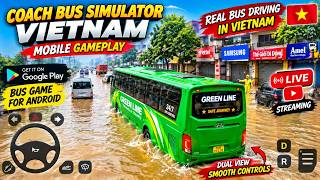 Coach Bus Simulator Vietnam - Mobile Gameplay screenshot 1